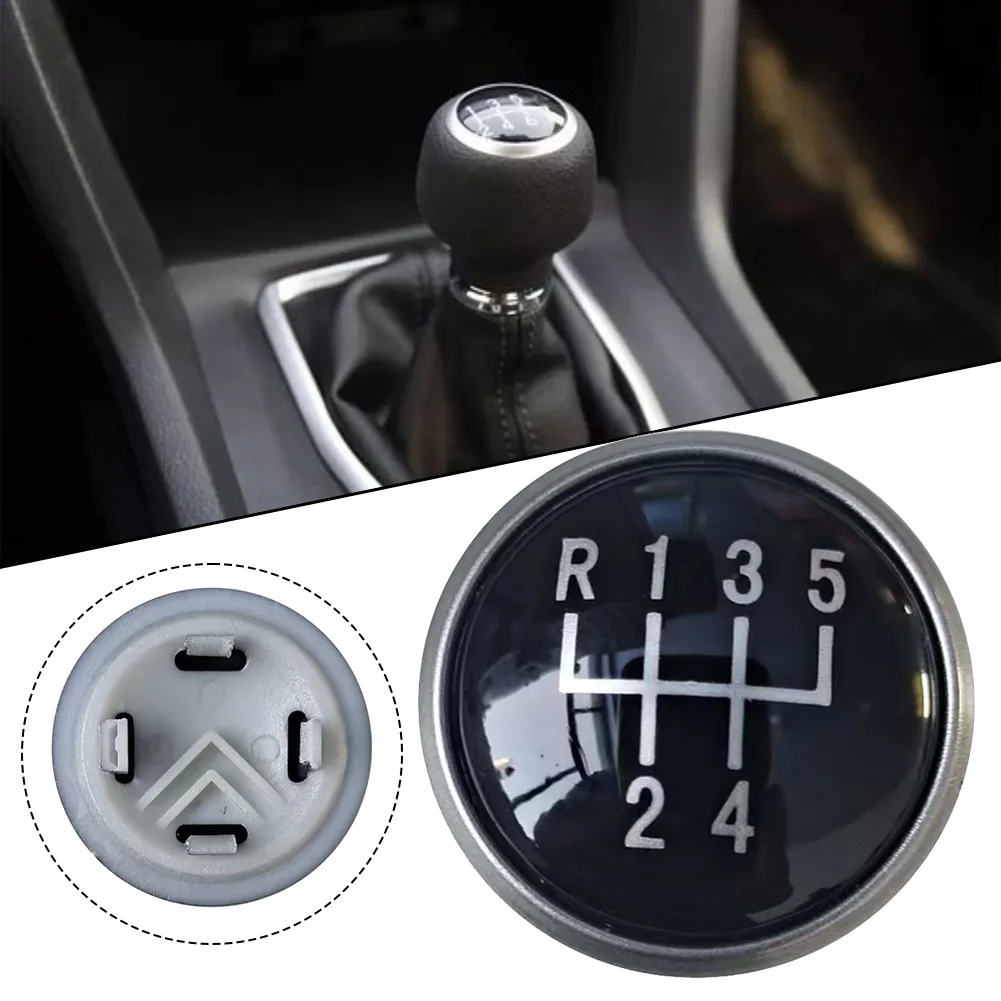 Automobile Shift Knob 5 Speed Gear Shift Knob Automobile Accessories Anti-corrosion Direct Installation High Universality