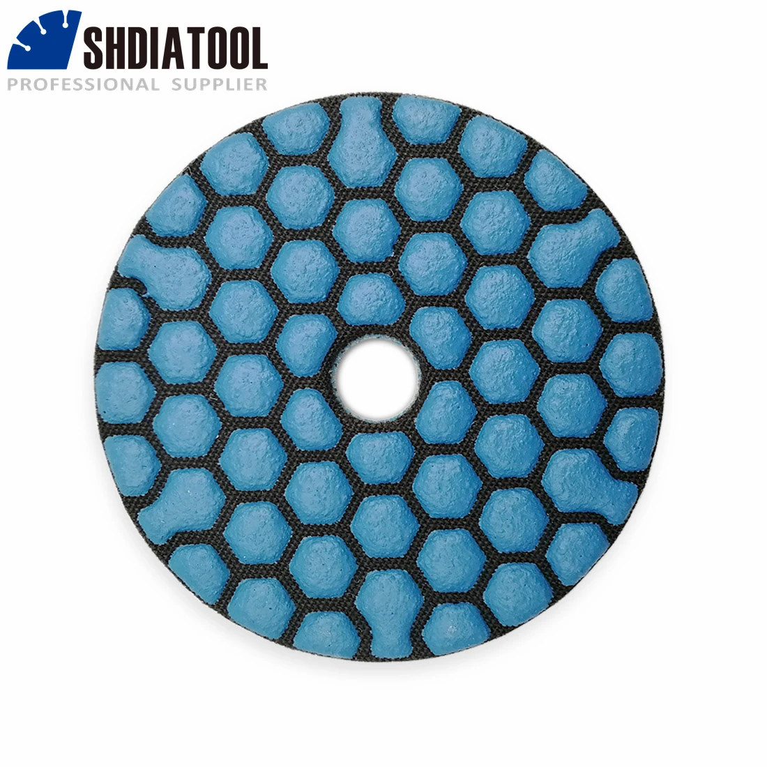 SHDIATOOL 7PK 80mm #50 Khô Miếng đánh bóng đường kính 3 inch Nhựa dán kim cương dẻo Miếng đánh bóng Rất cạnh tranh