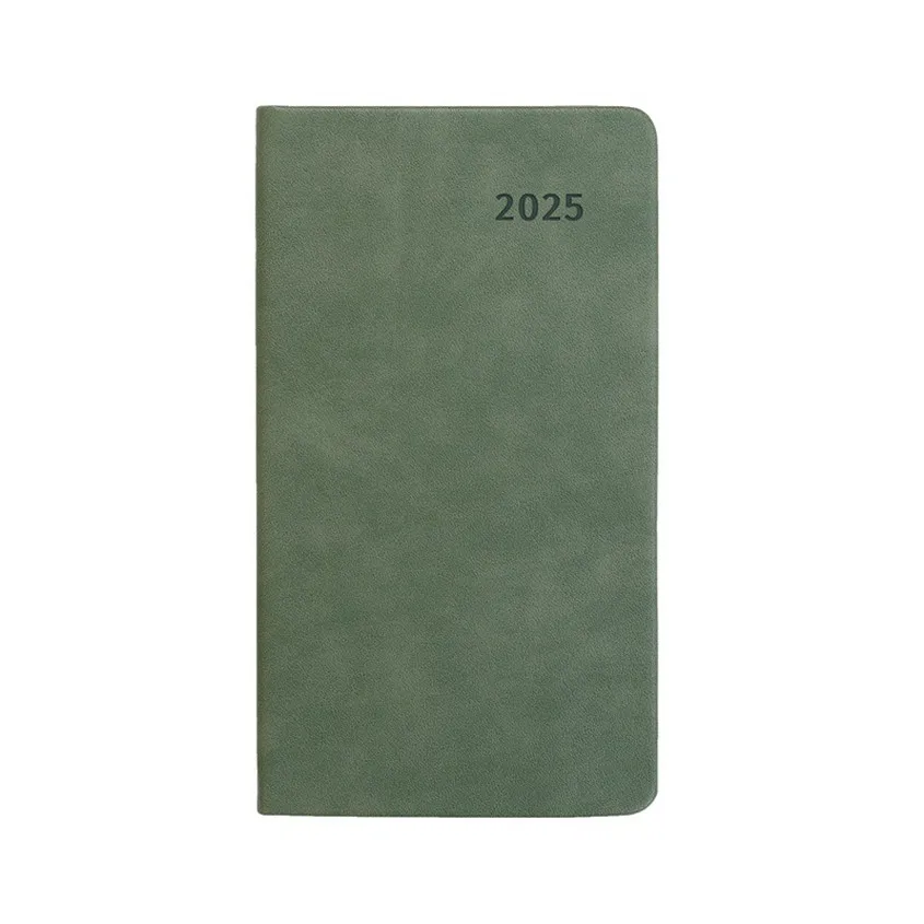 Leather Agenda 2025 Monthly Planner School Notebooks A6 Portable 365 Day Diary Notepad Escolar Libretas Zeszyty Szkolne Schedule