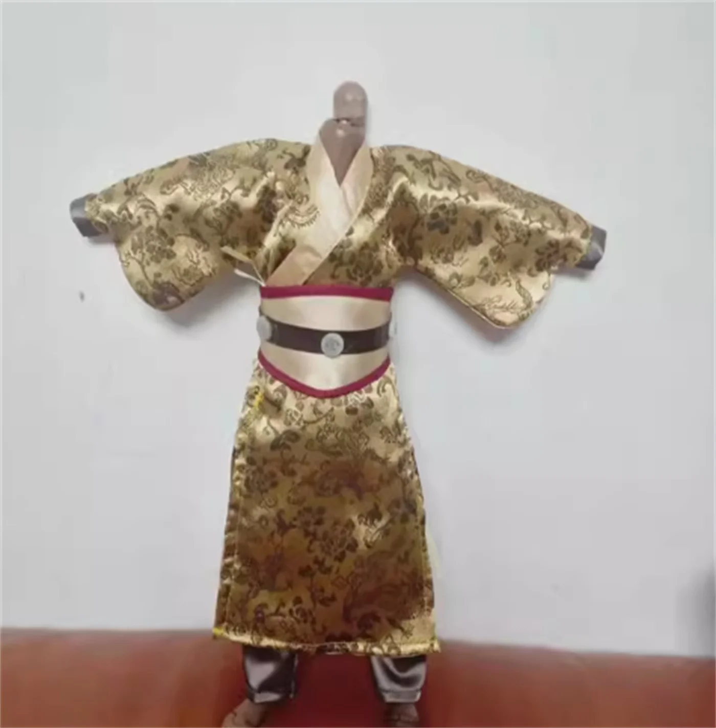 1/6 Chinese Ancient Soldier Robe Dress Man robe Suit Shirt pants Three Kingdoms for 12 inch Figure Clothing  Outfit Model