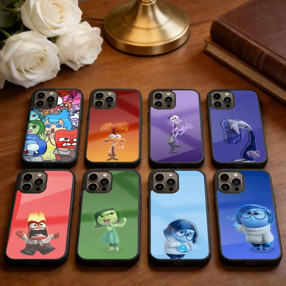 

Чехол для телефона Adventure Anime Inside Out для iPhone 14,16,15,13,17,12,Plus,Pro,Max, магнитный, матовый, с поддержкой Magsafe