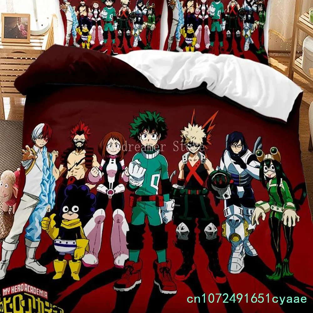 ชุดเครื่องนอนลายการ์ตูนอนิเมะญ - Linen Duvet Cover บทวิจารณ์และราคา