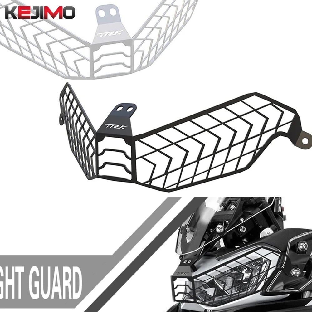 

HEADLIGHT GUARD TRK702X TRK 702X TRK702 X 702 Grill Grille Protection Cover 2023 2024 2025 For Benelli Motorcycle Accessories