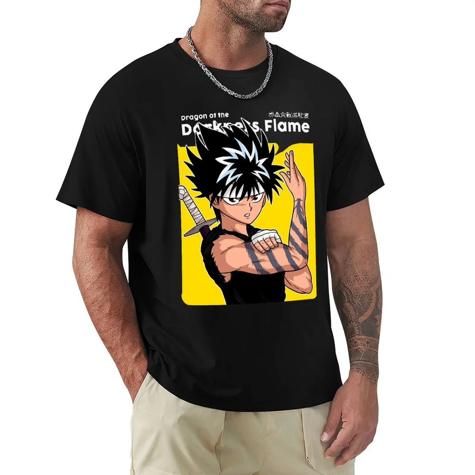Smart Calculation Spirit World Detective Investigating Darkness Flame Gift For Birthday T-Shirt man graphic t shirt T-Shirt