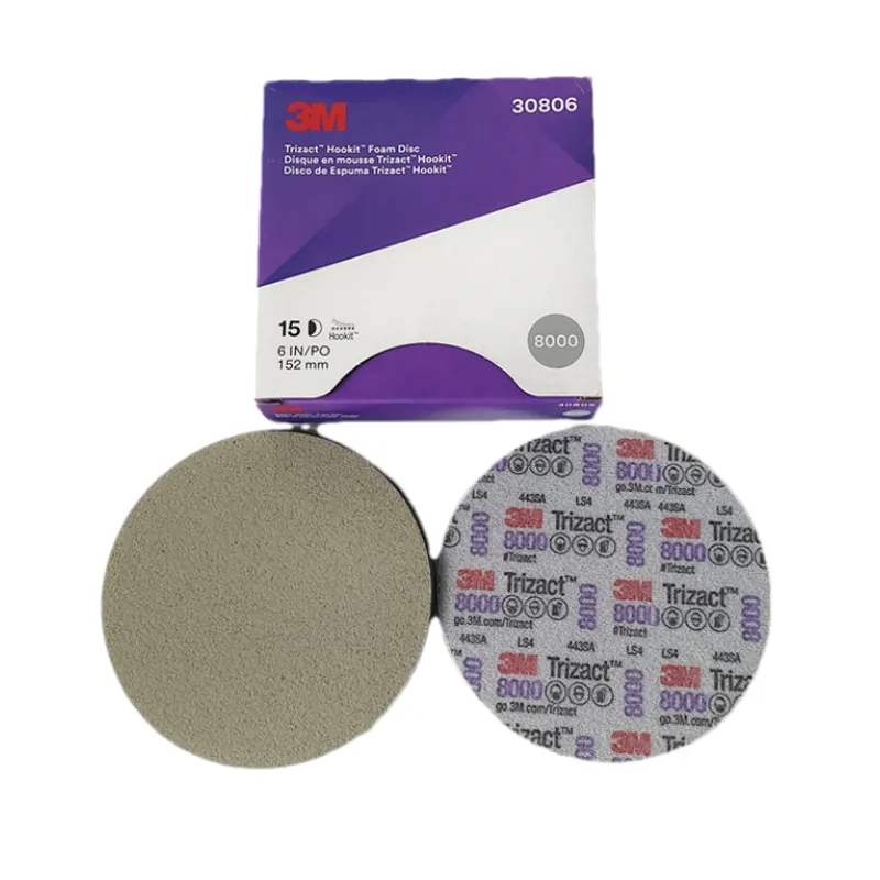 

3M 30806 Trizact Sandpaper Abrasive 6 Inch 8000 Grit 15 Pieces
