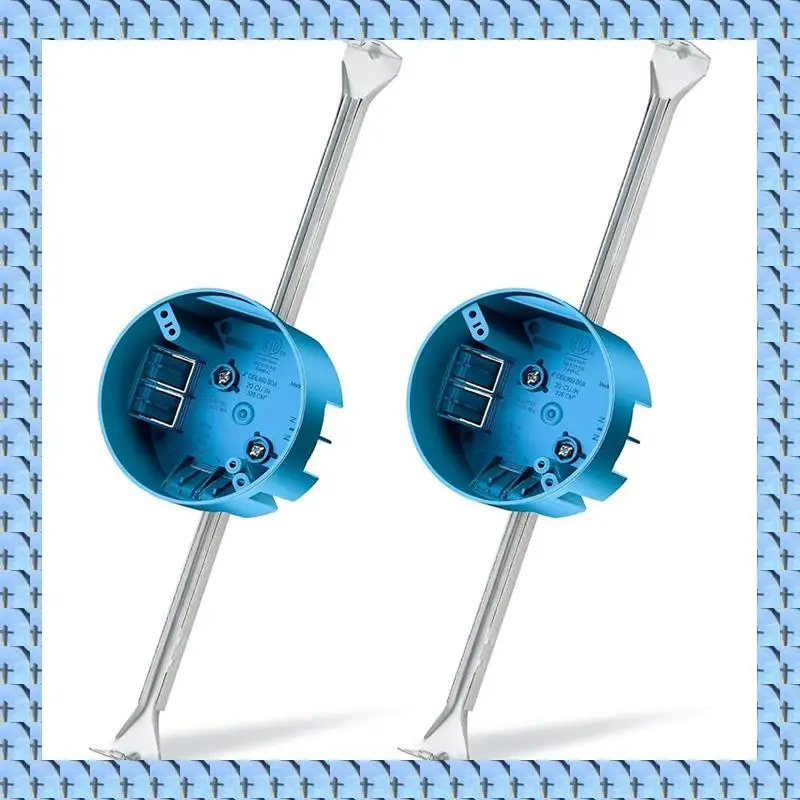 

NOCM 2 Pcs Ceiling Fan Brace Electrical Box 14.25 To 22.5 Inch Adjustable Electrical Box And Support Bar Fan Bracket