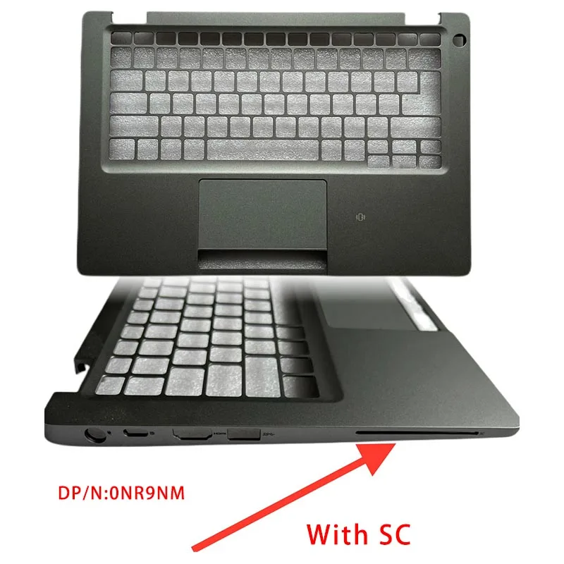 الغطاء الخلفي Lcd لـ dell latitude 5310 e5310 ، ملحقات الكمبيوتر المحمول الجديد مع الشعار