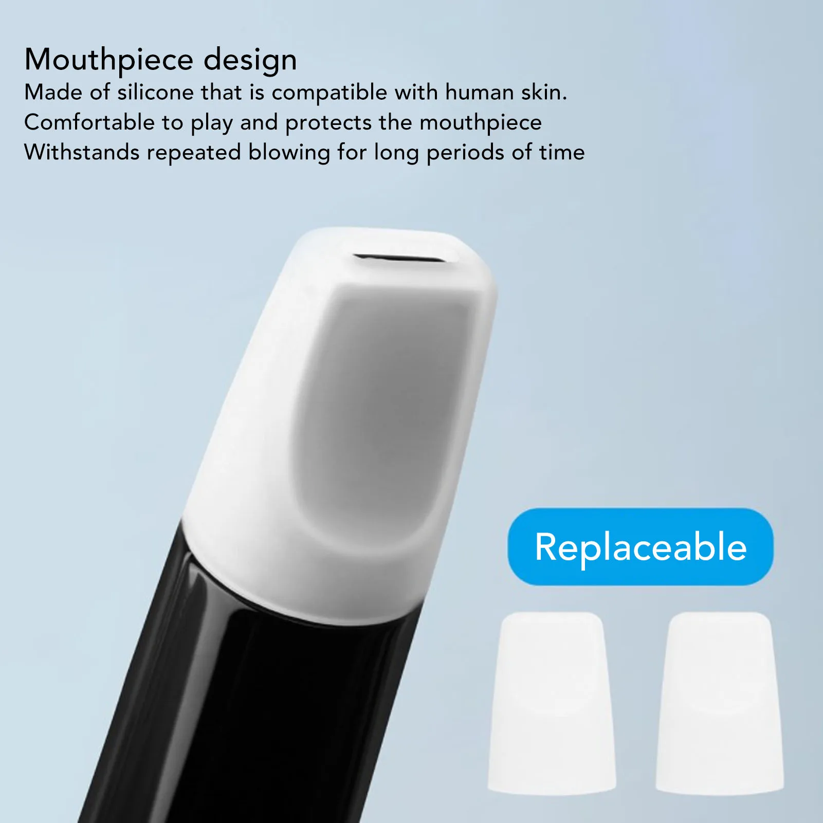 

Mini Electronic Wind Instrument Adjustable Volume Portable 13 Tone Multifunctional MIDI Electronic Saxophone for Practice