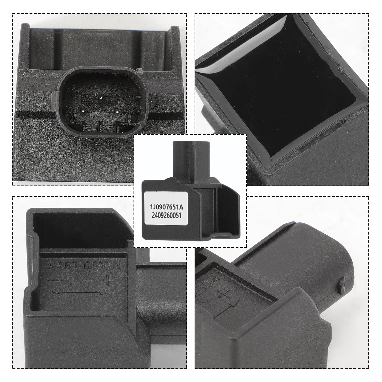 ESP-Sensor 1J0907651A für A2 A3 TT Golf 4 Polo Transporter T5 Seat Leon ersetzt OE # 1J1907639