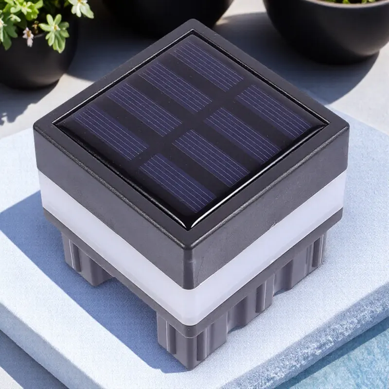 

1Pcs Outdoor Waterproof Solar Energy Pillar Lamp Garden Fence Courtyard Lighting Solar Energy Lamp Outdoor Pillar Light
