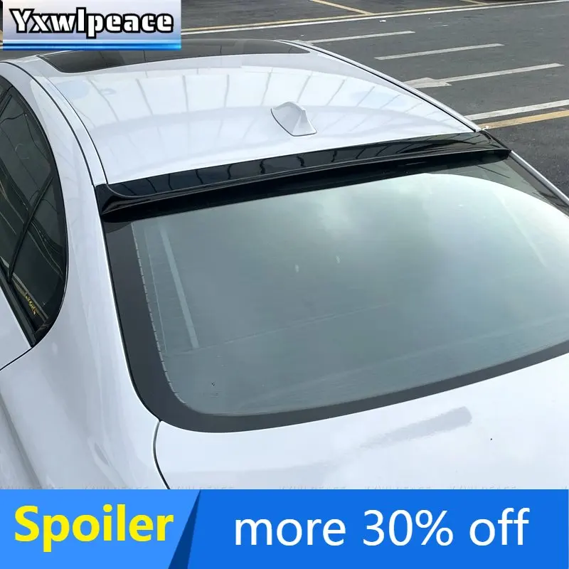 

For BMW F10 5 Series 528I 535I 550I ABS Material Unpainted Color Rear Window Roof Spoiler Wing Car Styling