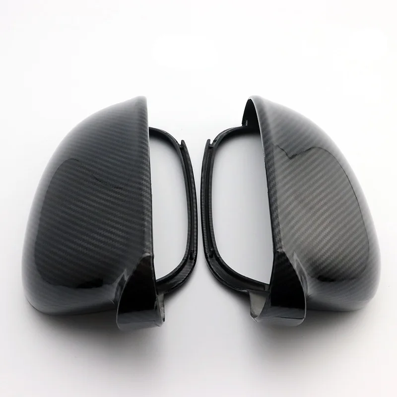 For Volkswagen Golf 5 MK5 03-09 Water Transfer Printing Carbon Fiber Reversing Mirror Shell Rearview Reflective Cover