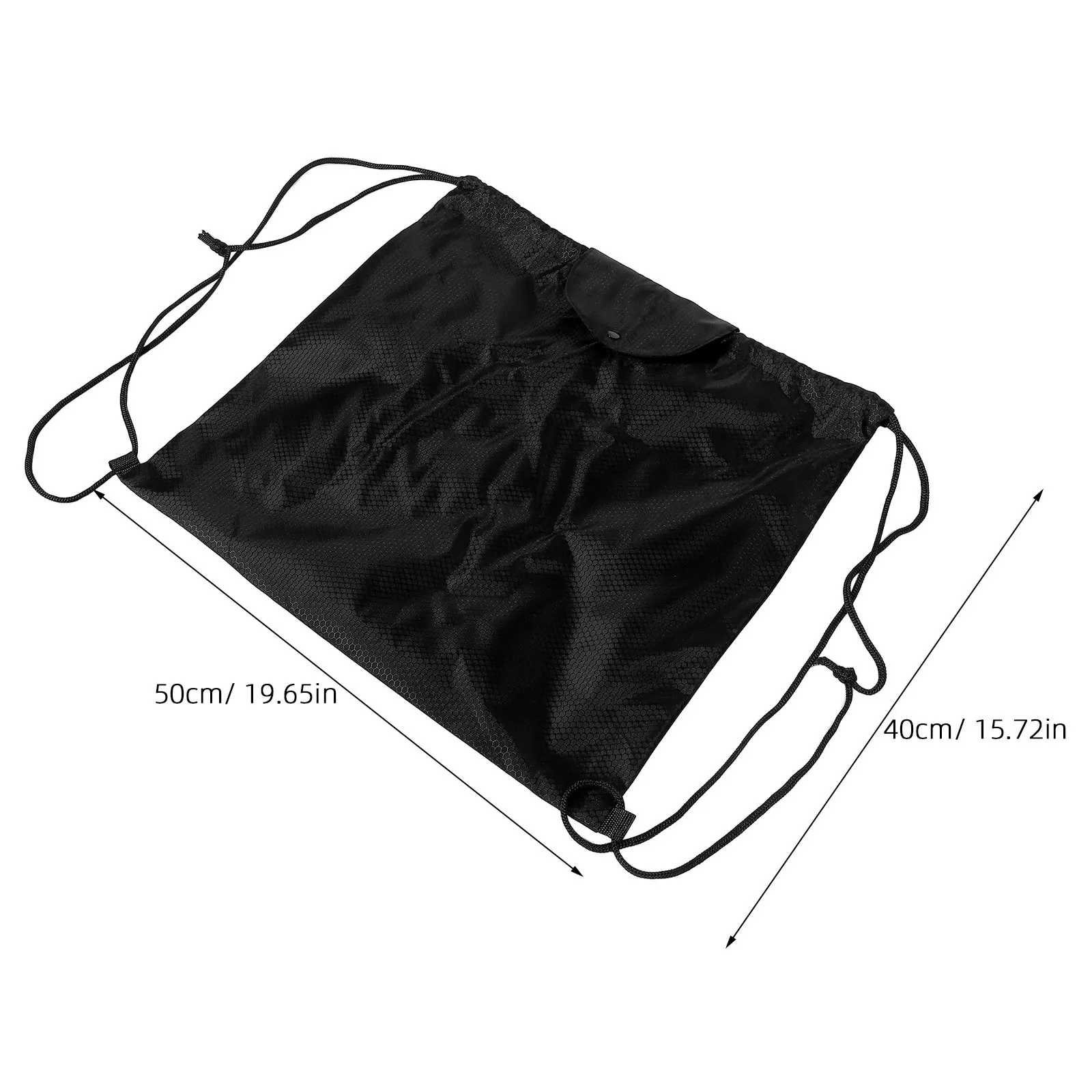 Storage Pouch Multifunctional Waterproof for Motorcycle Electric Bike Mountain Bike Drawstring Closure Thickened Cover