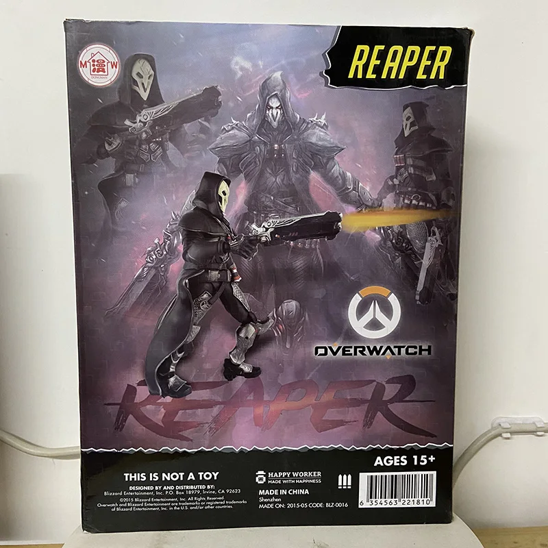 Hot Toys OW Overwatches Figure Hero Reaper Gabriel Reyes Blackwatch Tracer Lena Oxton Figurine Anime Model Toys Room Ornaments