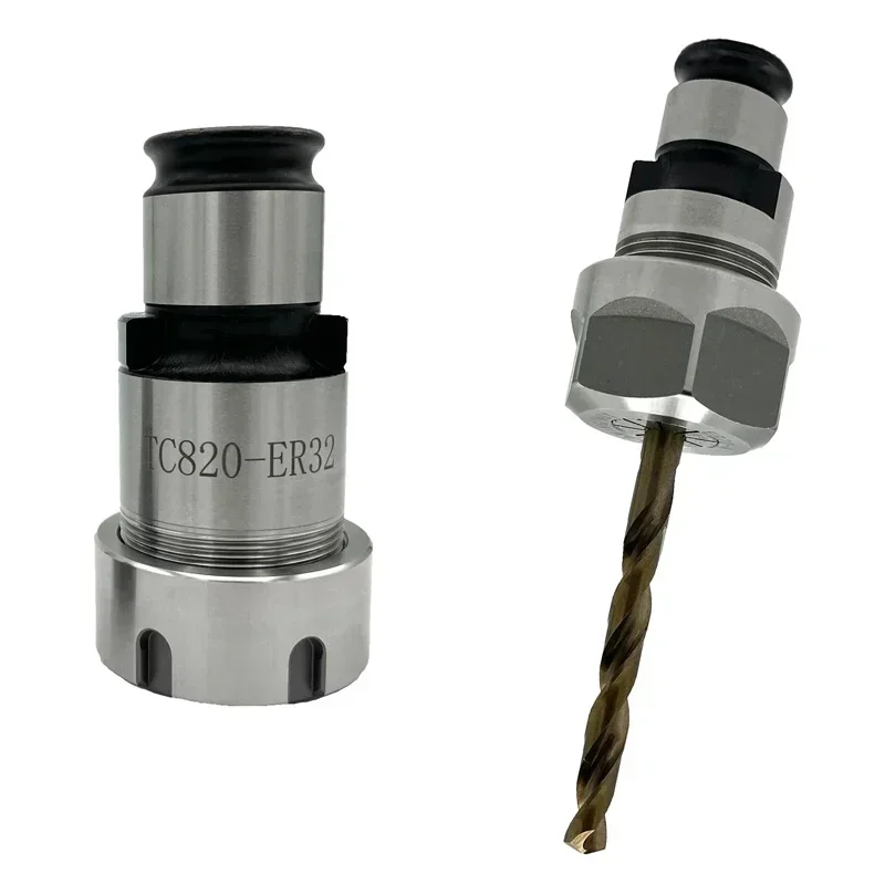 Imagem -03 - Perfuração Chuck Quick Changer Tapping Machine Conexão Handle Clamp Gt24 Tc820 Er32 Er40 Gt24 Gt12 Er20