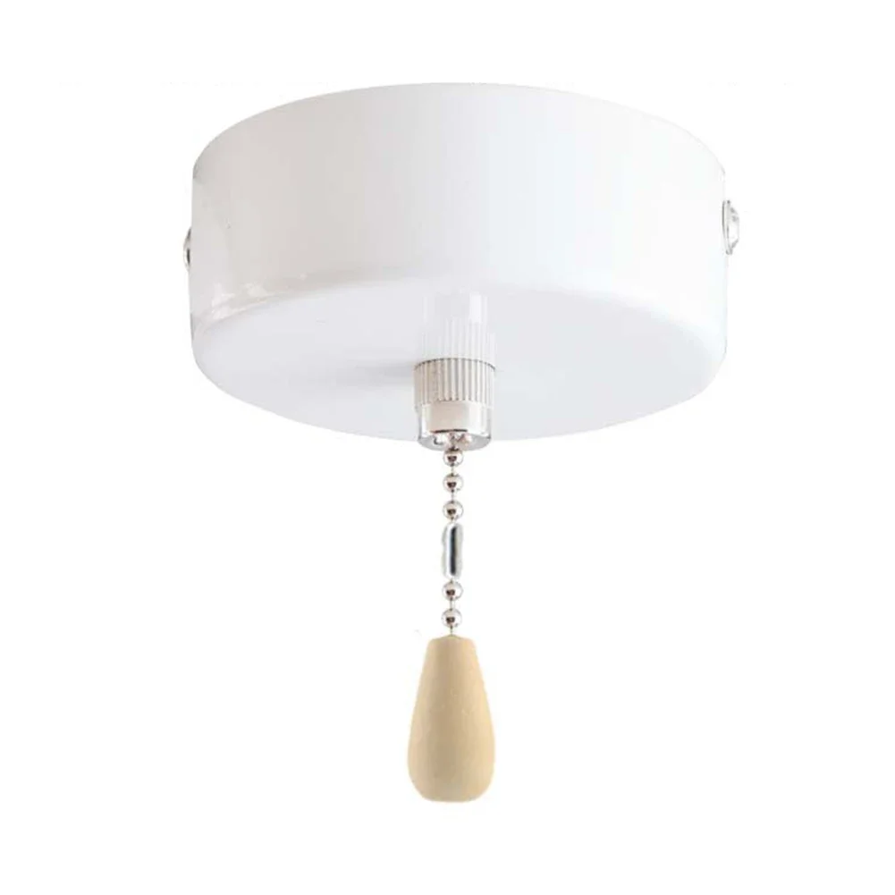 

Lighting Control Diameter 80mm Ceiling Pendant Light Bathroom Light Switch Intuitive Operation Robust Plastic Material