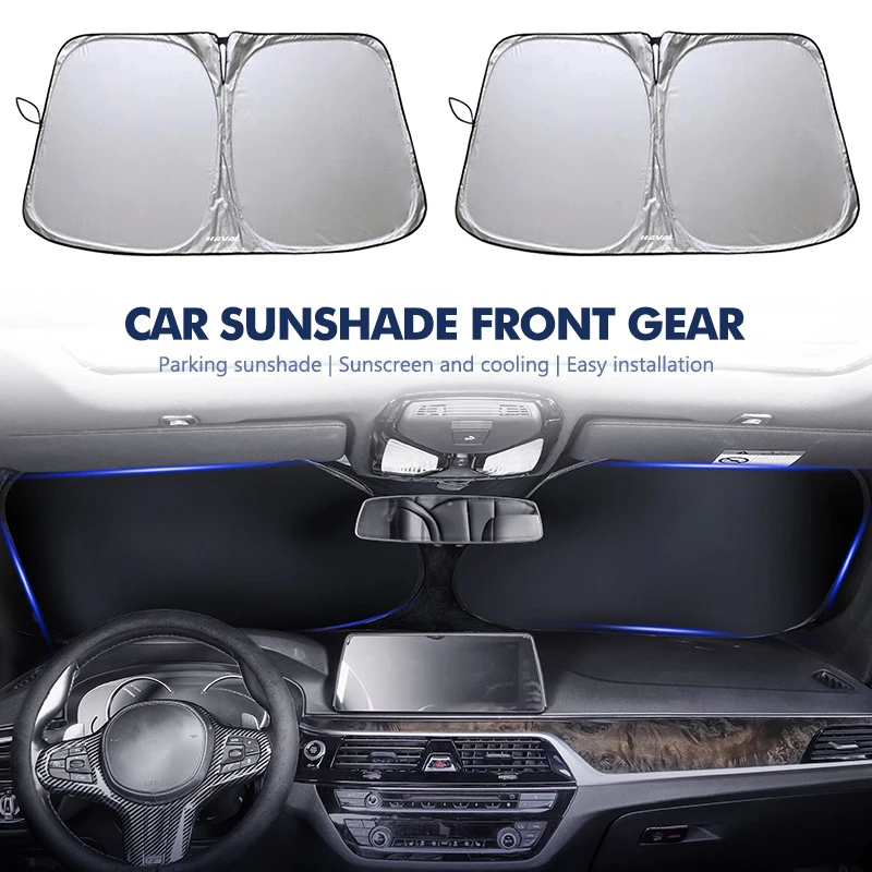 

Car Front Windshield Winter Snow Shield Summer Sun Protection Visor For Haval H5 H7 H8 H9 M4 M6 F5 F9 F7X F7H H2S Jolion Great