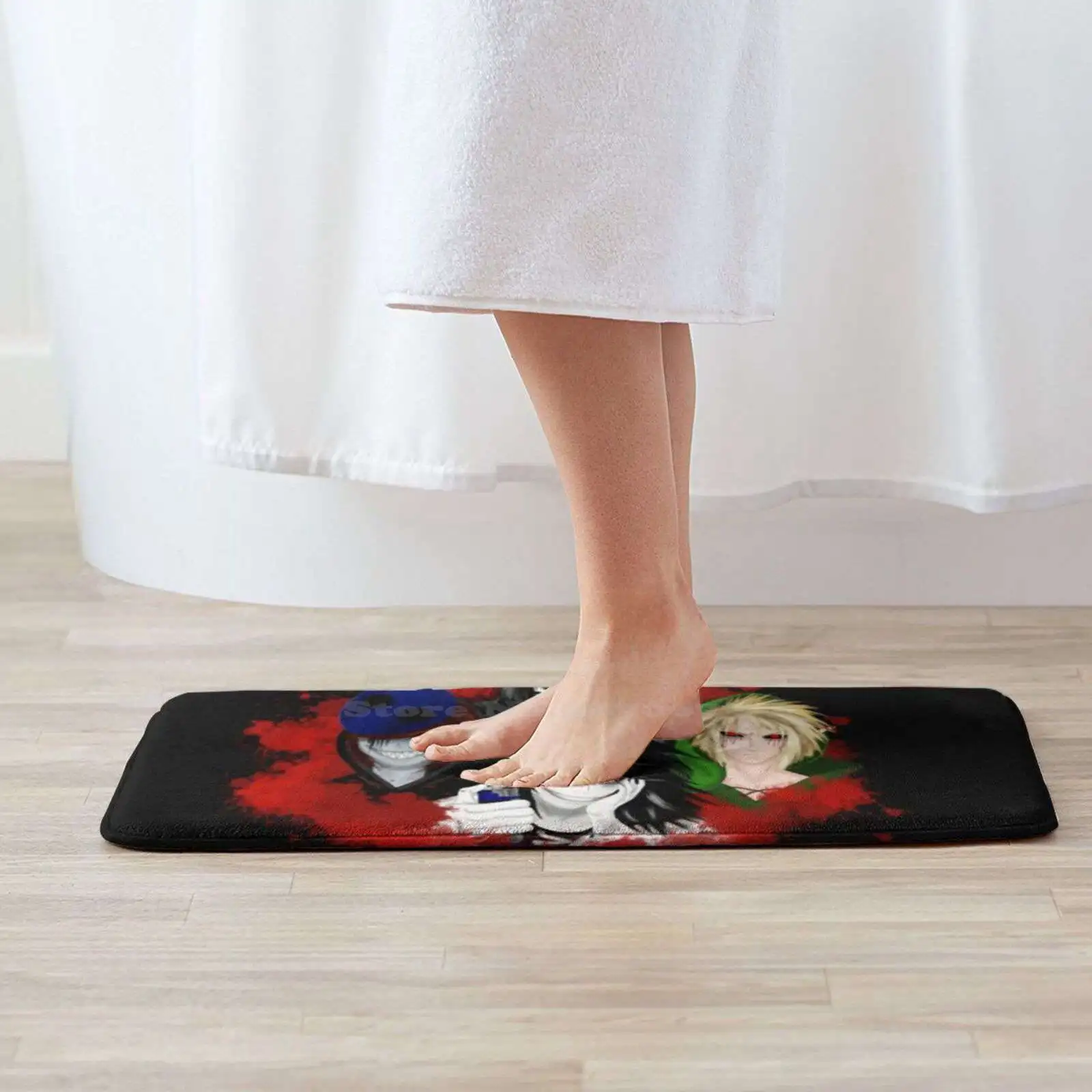 Creepypasta Comfortable Door Mat Rug Carpet Foot Pad Creepypasta Jeff The Killer Eyeless Jack Ben Drowned Laughing Jack Lj Ej