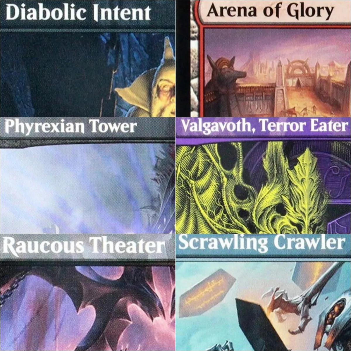 The Fire Crystal/Arena of Glory/Diabolic Intent Custom TCG M Proxy Top Quality Cards Game Collection trading card