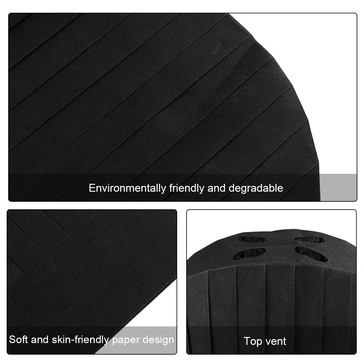 Chapeau de Chef jetable Anti-salissure, 20 pièces, chapeau de cuisine pour boulanger, conception en papier souple, facile à porter