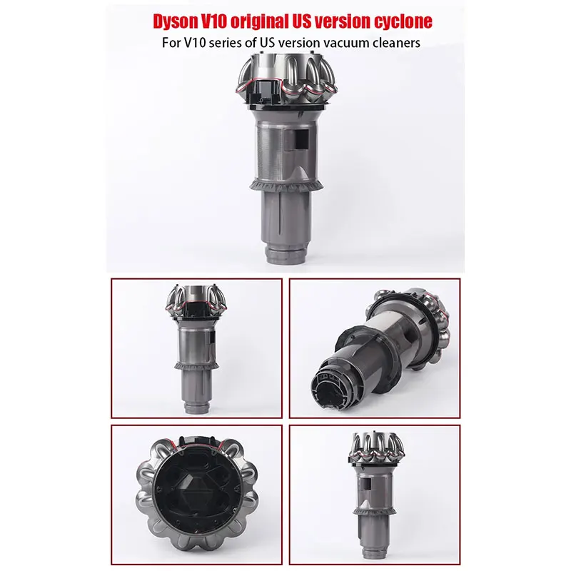 لملحقات دايسون v10 مجمع الغبار الإعصار صندوق الغبار القمامة يمكن فلتر HEPA أجزاء المكنسة الكهربائية الروبوتية لرأس المحرك