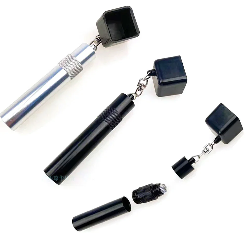 Snooker Cue Tips Multifunctionele Biljart Clip Cue Tip Shaper Gemakkelijk Te Dragen Cue Tip Burnisher Training Metalen Biljart Accessoires