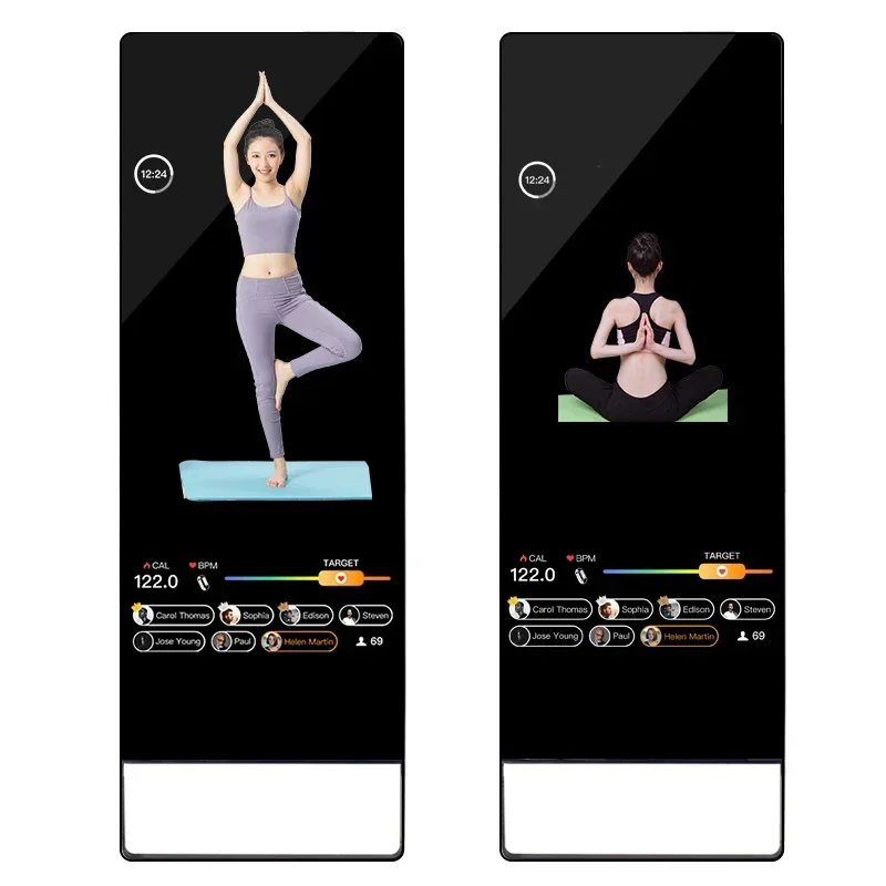 Virtual Fitting Mirror, Mirror Exercise Workout, Reflect Smart Connect Fitness Mirror