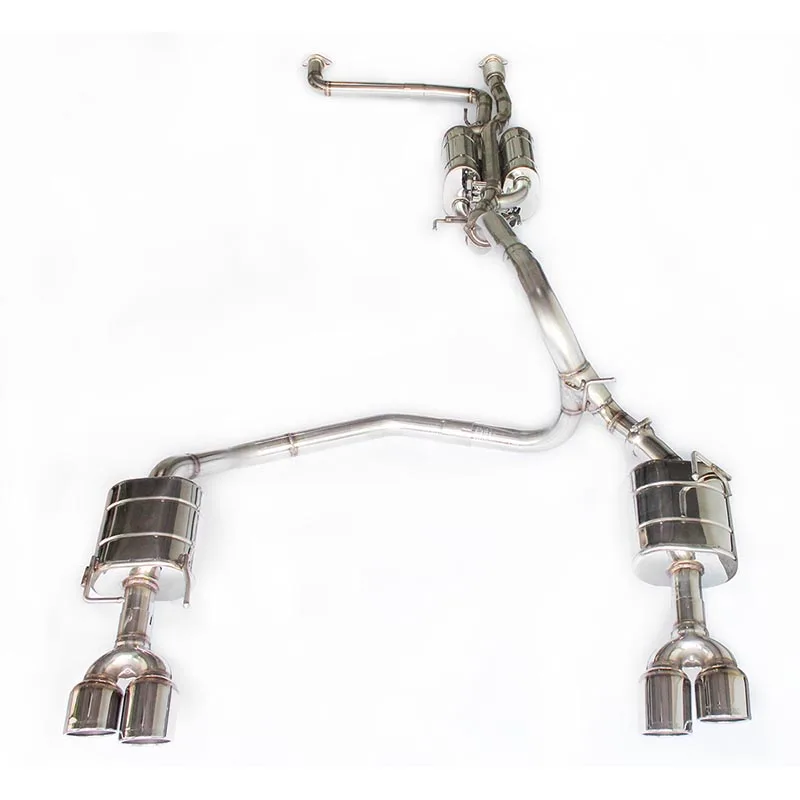 

High Quality Exhaust Catback System for Patrol Y62 5.6l V8 Exhaust Pipes Valvetronic Exhaust With Remote Control