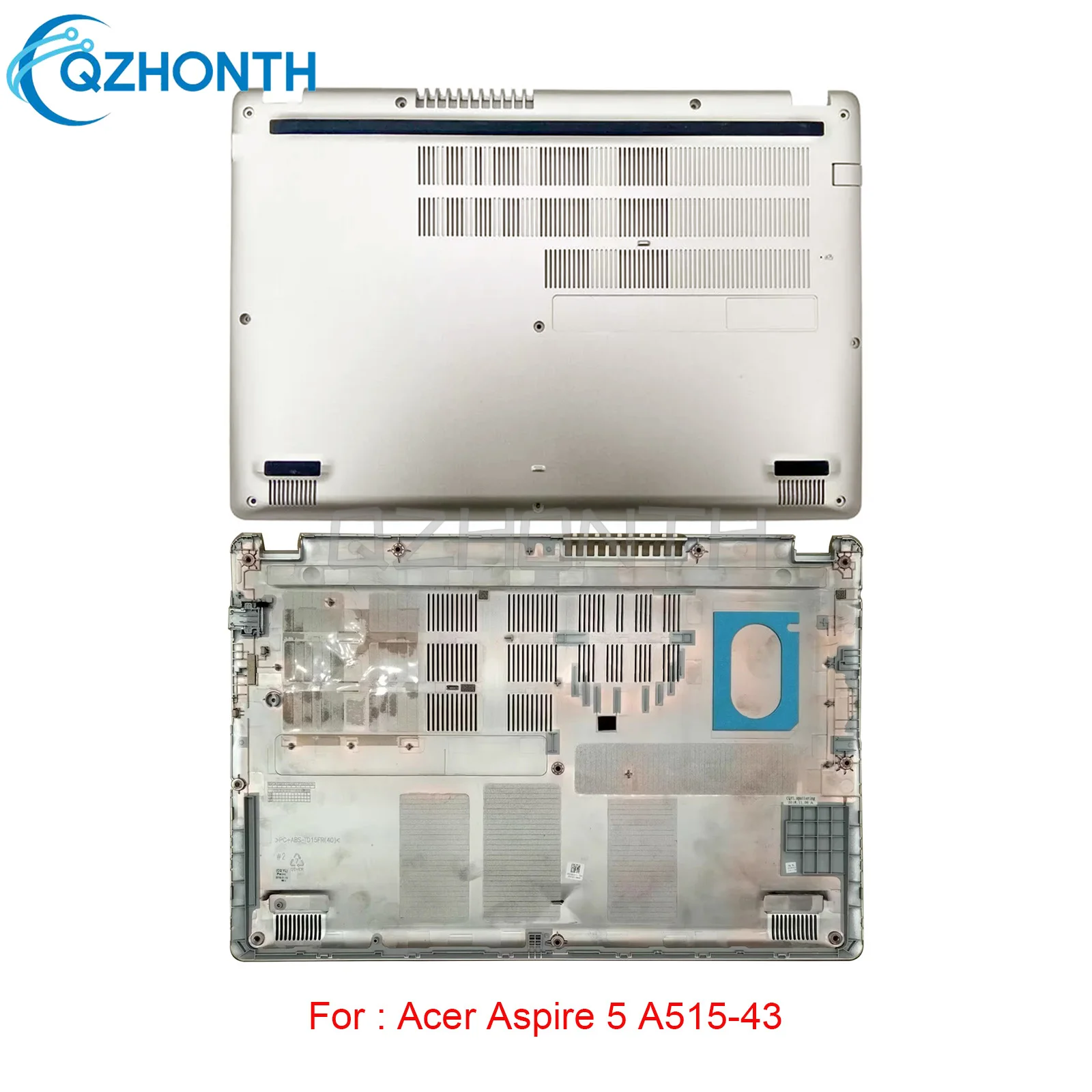 New Bottom Case For Acer Aspire 5 A515-52 A515-43 N19C3 Silver 15.6