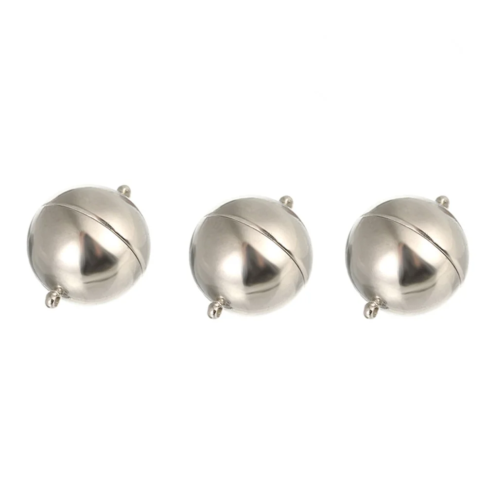 

10pcs Strong Magnetic Clasps Connector For Diy Jewelry Necklace Bracelet Anklets Secure Fastener Handmade