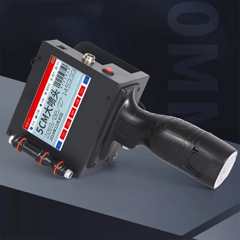 DT-T500 Ручная небольшая автоматическая машина для кодирования для печати даты производства QR-код этикетки Цена Универсальный струйный принтер