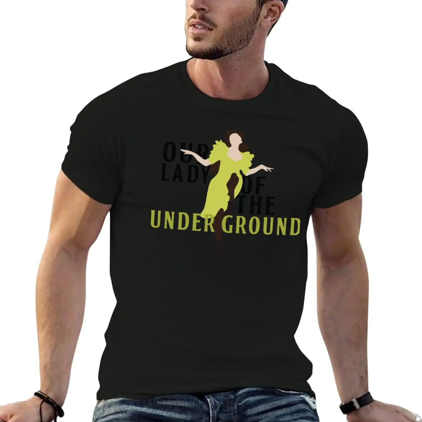 Our Lady of the Underground T-Shirt Plus Size Lightweight Tee Shirt