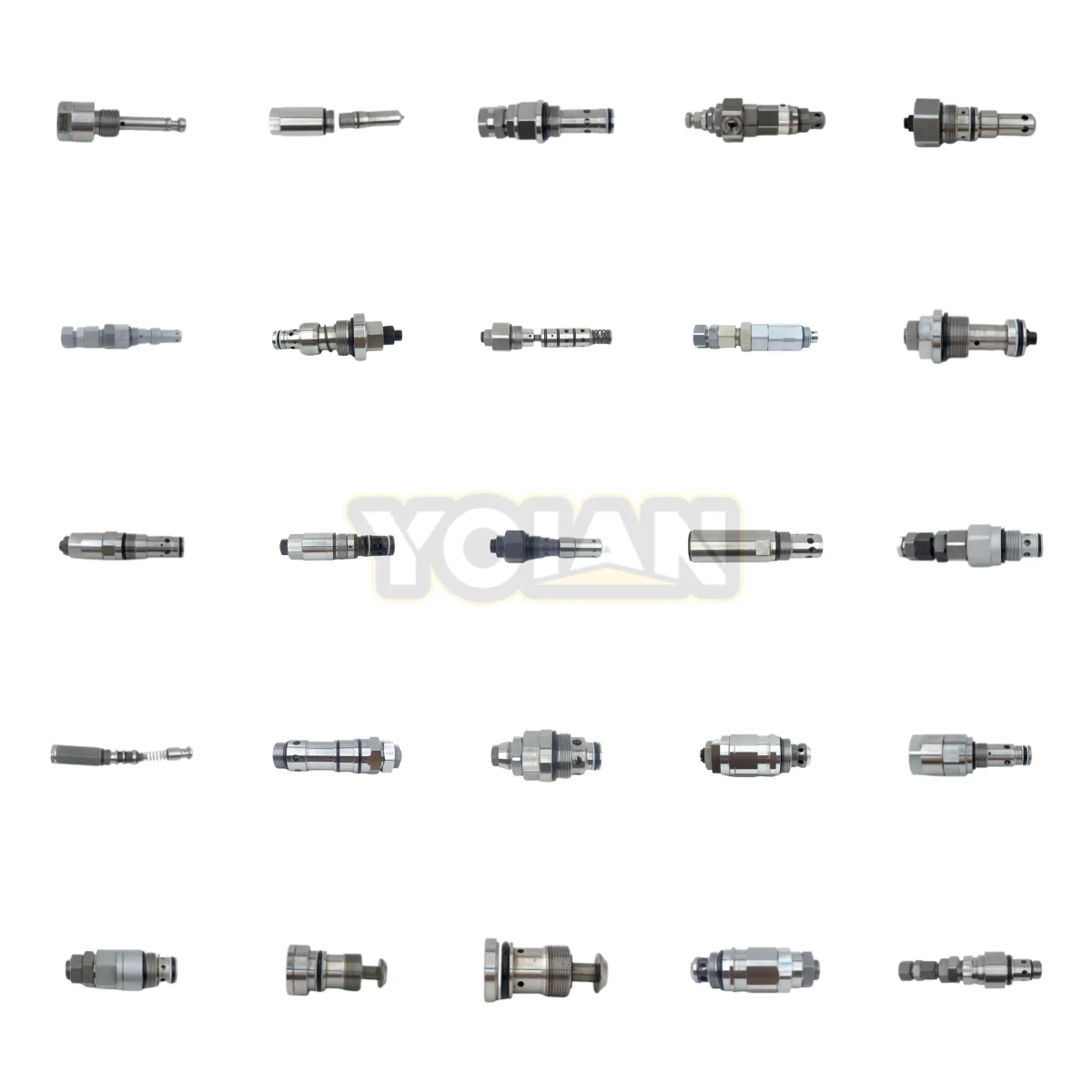 YOIAN 굴착기 기계 부품 굴착기 유압 제어 밸브 릴리프 밸브 116-3601 2111B-40184 for 200B E200B