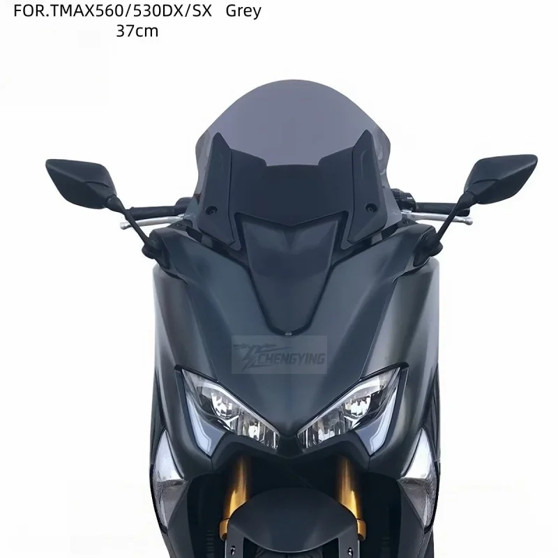 For Yamaha TMAX560 TMAX530DX/SX 2020 modified windshield heightened windshield Thickened deflector Sun Visor and Chest Guard