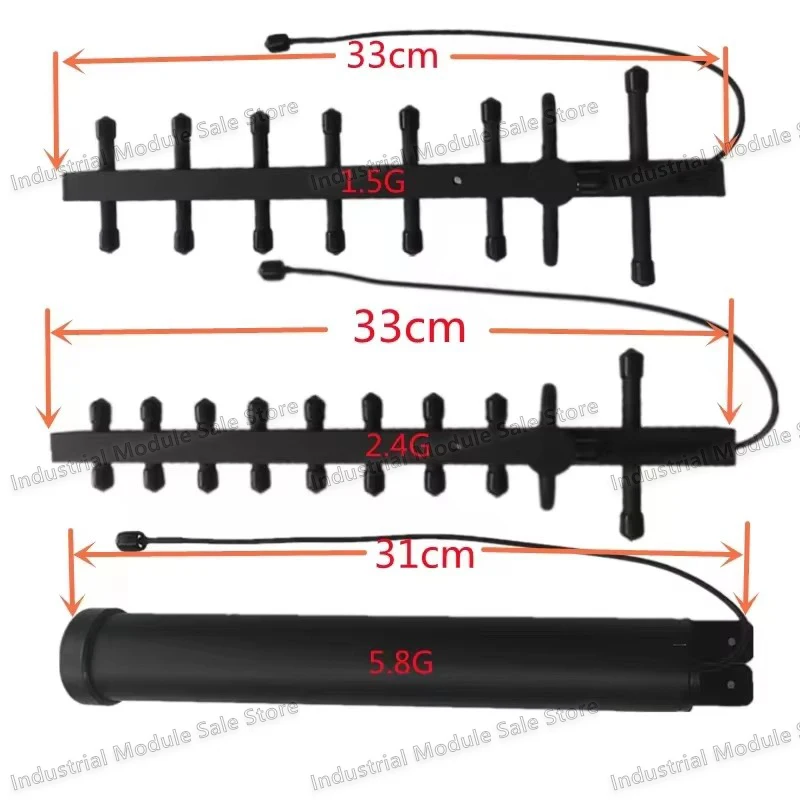 

1.5G 2.4G 5.8G Yagi Antenna for 2.4Ghz WIFI Shield GPS Drone High Gain Small Volume Antenne