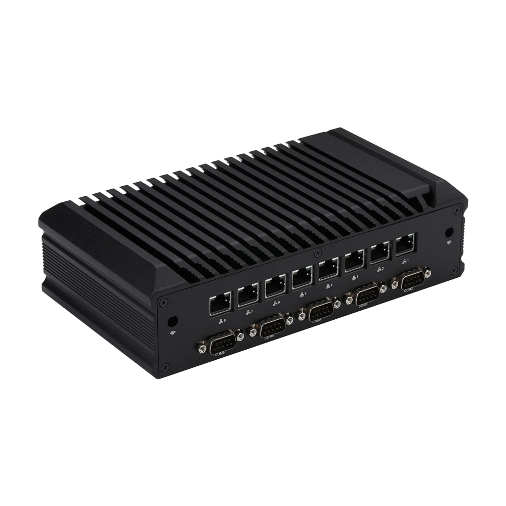 Q30900GEX Serie S20 8 × I225-V/I226-V 2,5 Gigabit LAN, 5 RS232 Firewall PFsense 8th/10th Comet Lake-U Industrail Mini PC