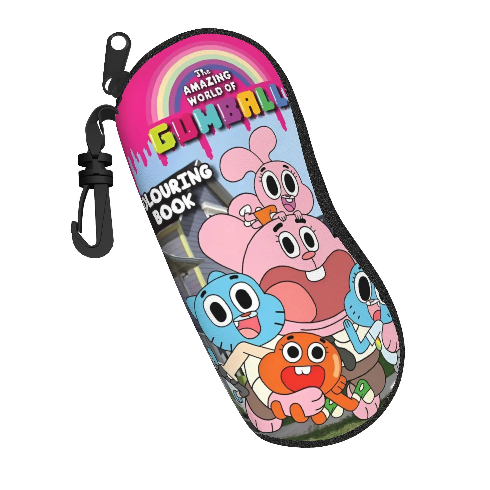 The Amazing World of Gumballs Glasses Case Unisex Convenient Accessories  Glasses Storage Box Vintage Eye Contacts Case