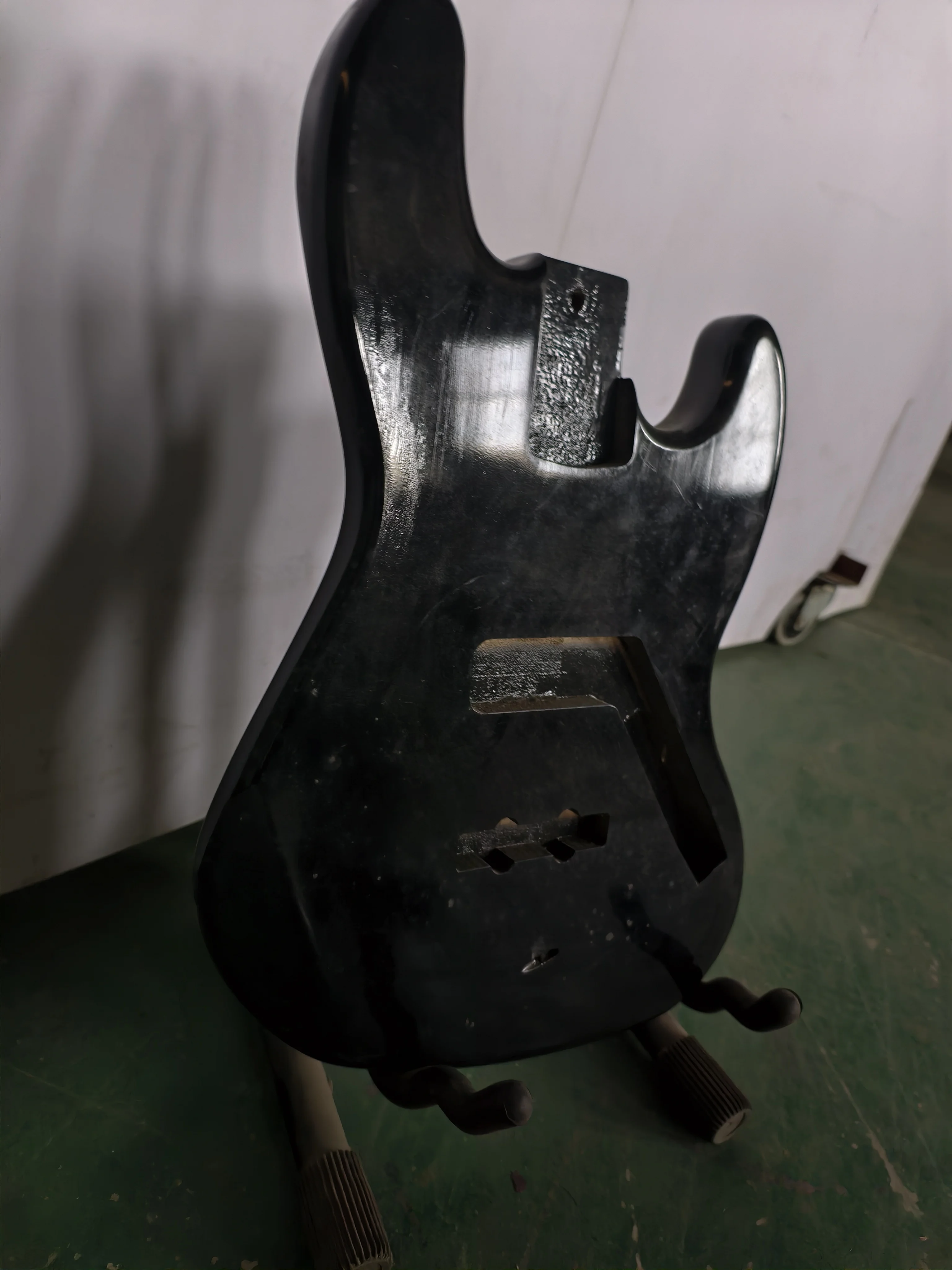 Electric Guitar Body with Minor Defects Irregular Customizable Inventory Item for Guitarists