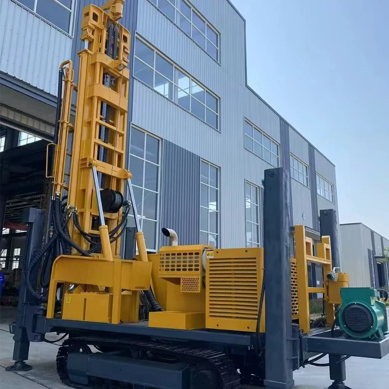Customized 600m 800m Water Well Drilling Rig Factory Direct Sale Crawler Water Well Drilling Rig Machine