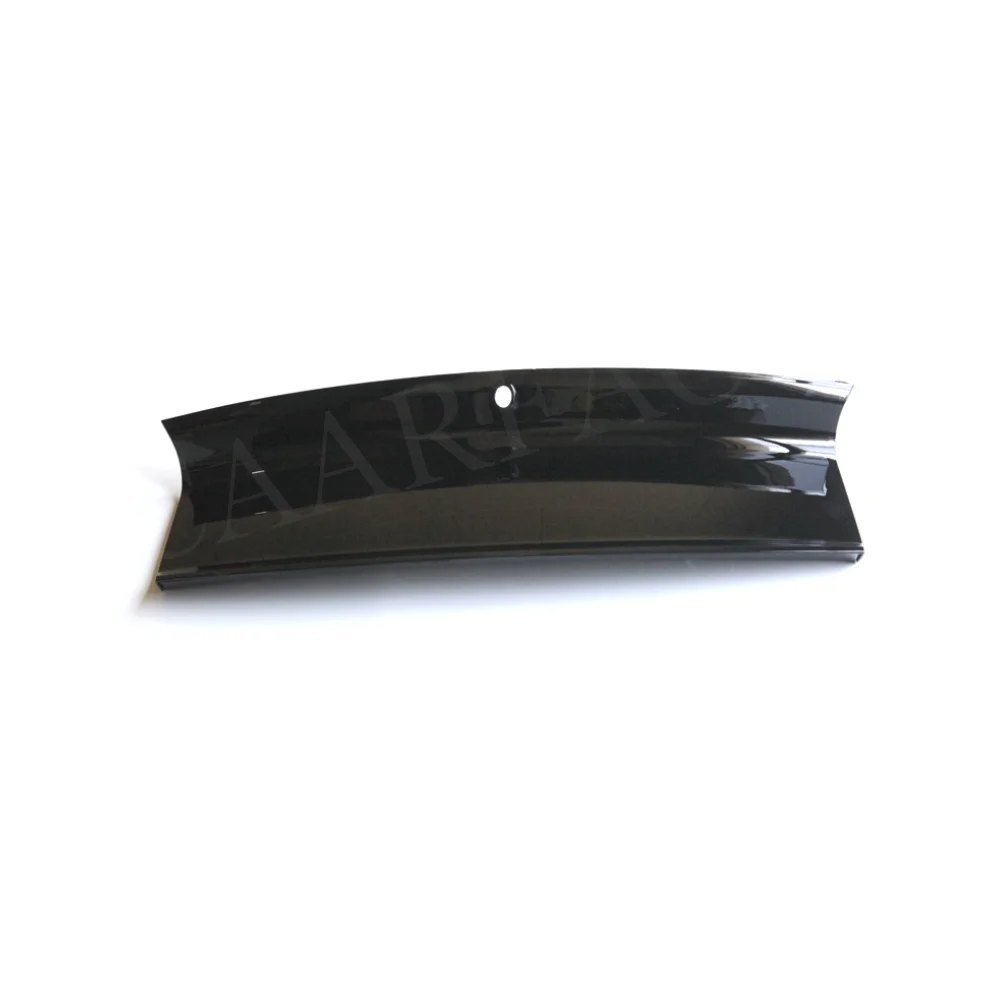 ABS Glossy Black Car Rear Lid Trunk Decklid Panel Cover Kit For Ford Mustang 2015-2023 Car Accessories Carbon Fiber