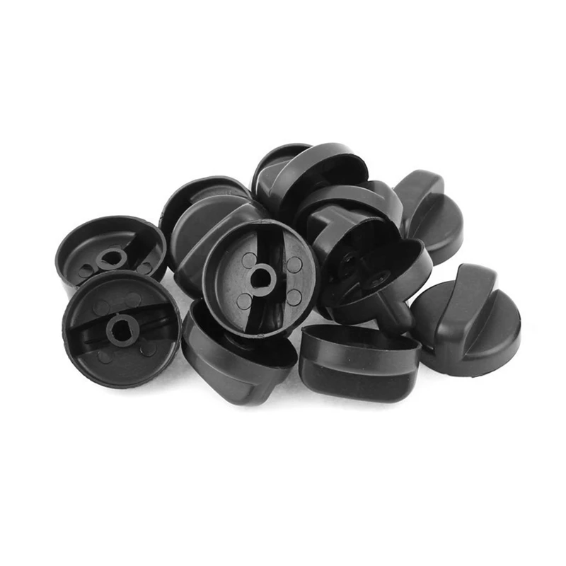 

75 Pcs Stove Gas Stove Plastic 8 Mm Dia Mount Hole Knob