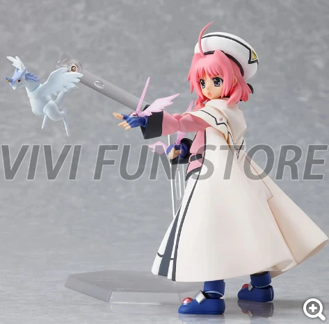 In Stock Original Figma 089 Caro Ru Lushe Movable Model Toys Max Factory Mf Magical Girl Lyrical Nanoha Lushe StrikerS