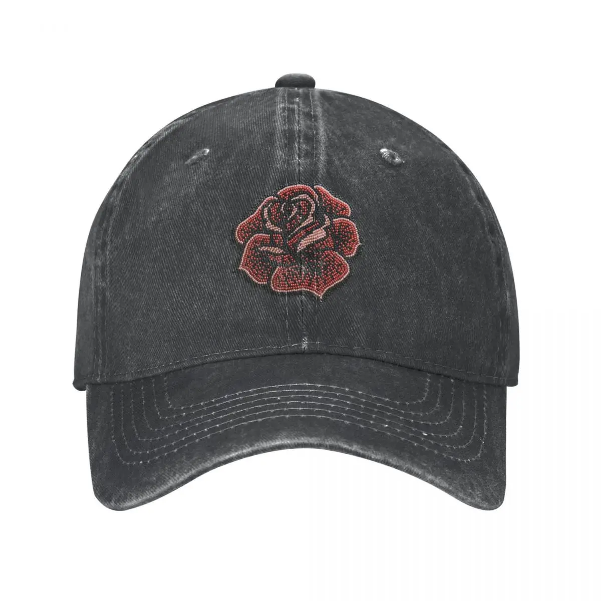 Beaded Rose Cowboy Hat dad hat Hat Luxury Brand Women Hats Men's