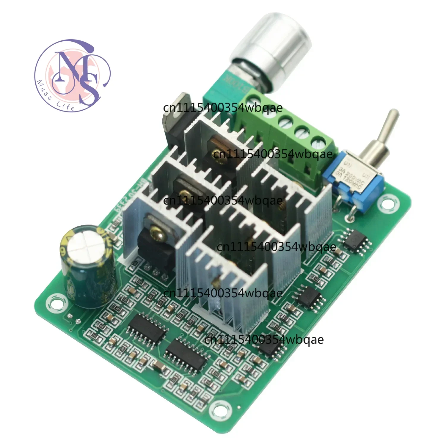 ZOCI-FOR-15A BLDC Three Phase Sensorless Motor Speed Controller DC5-36V Fan Driver, Replacement Parts