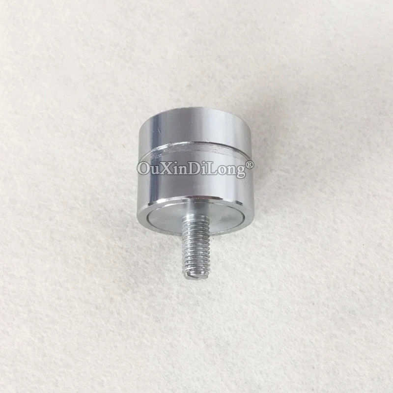 8PCS Heavy Precision Conveying Universal Ball Bearing Pulleys M10 Rollers Bull Eye Wheels Industrial Equipments Transfer Casters