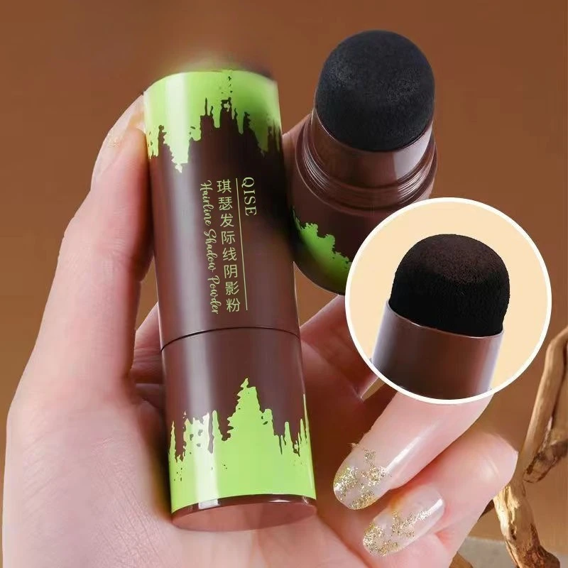 1Pc Instant Haarlijn Poeder Snel Bedekkende Haarwortel Concealers Wenkbrauw- en Baardlijnen en Langdurig Wind- en Zweetbestendig