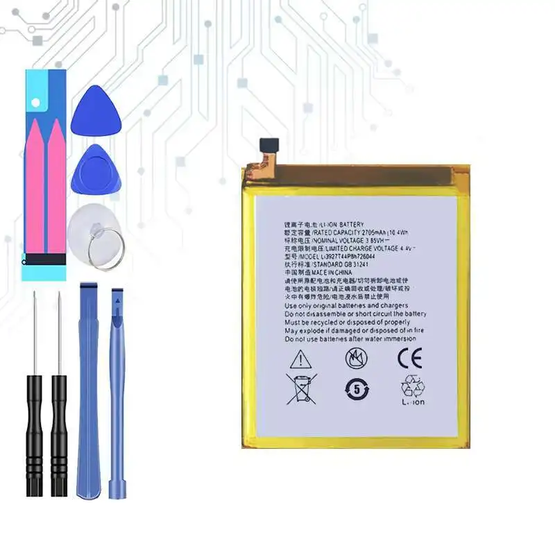 

Li3927T44P8H726044 Mobile Phone Battery For Zte Axon 7 Mini 5.2 Inch 2705mAh Good Low-Temperature Performance Durable