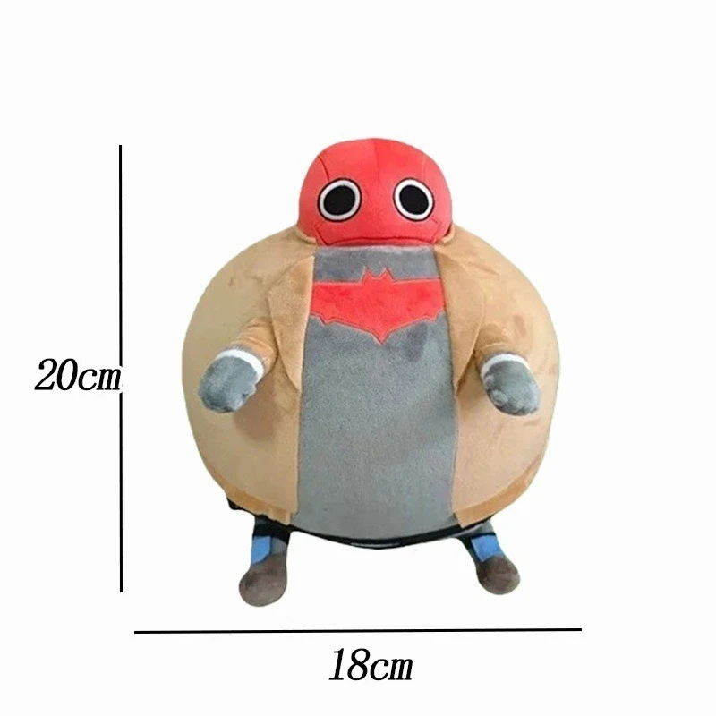 Spot Fat Jason Todd Plush Fat Jason Batman Round Rolling Plush Doll Collection Ornament