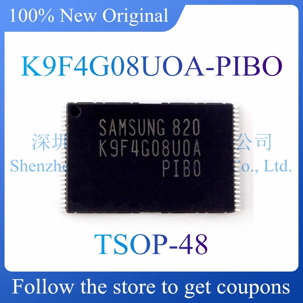 NEW K9F4G08UOA-PIBO.Original Product.TSOP-48