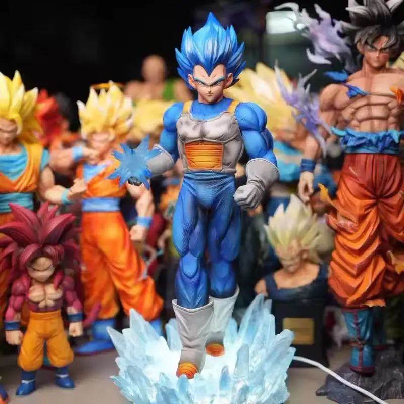 

Anime Dragon Ball Z Vegeta Figure Super Saiyan Action Figure Collectible Statue Model Toy Gift
